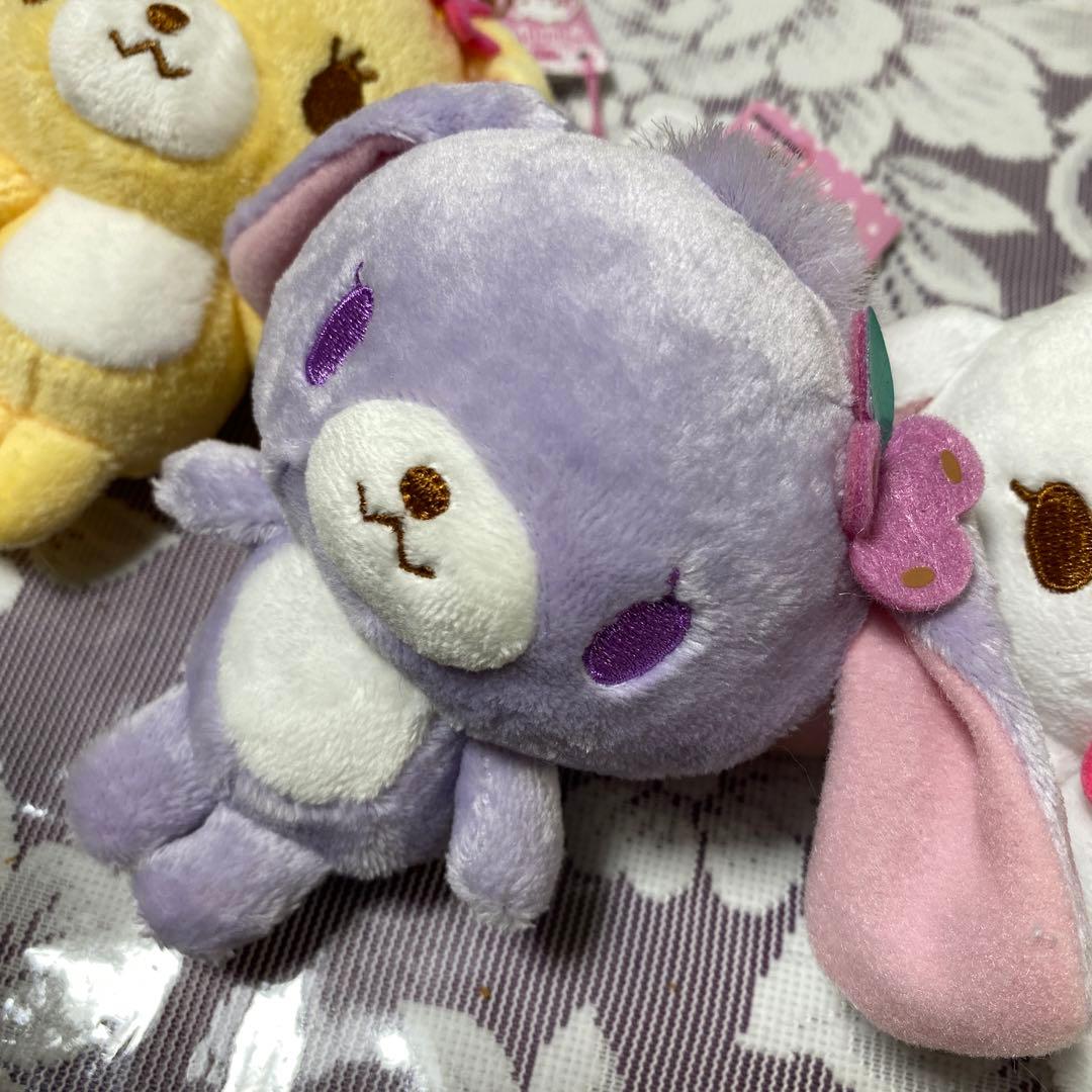 新品❤️シュガーバニーズ ぬいぐるみ ブルーベリーうさ はなうさ し