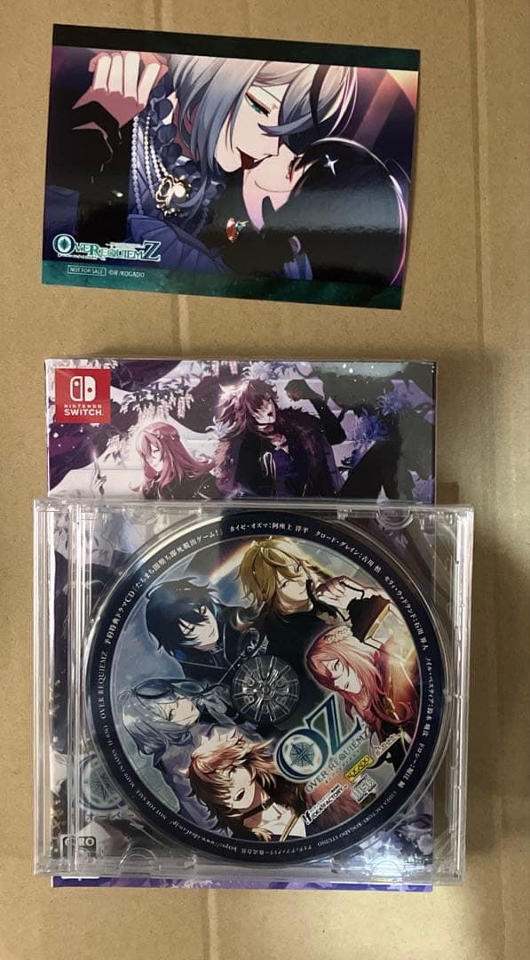 OVER REQUIEMZ 特装版 予約特典CD　アニメイト渋谷限定ブロマイド OVER REQUIEMZ
