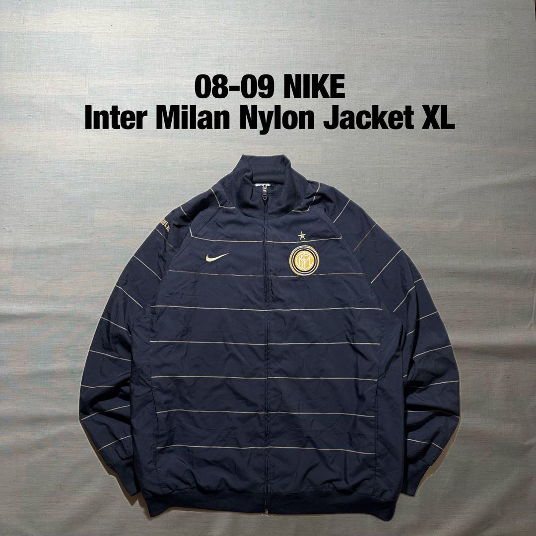 08-09 NIKE インテルミラノ ナイロン ジャケット ブルゾン XL - メルカリ