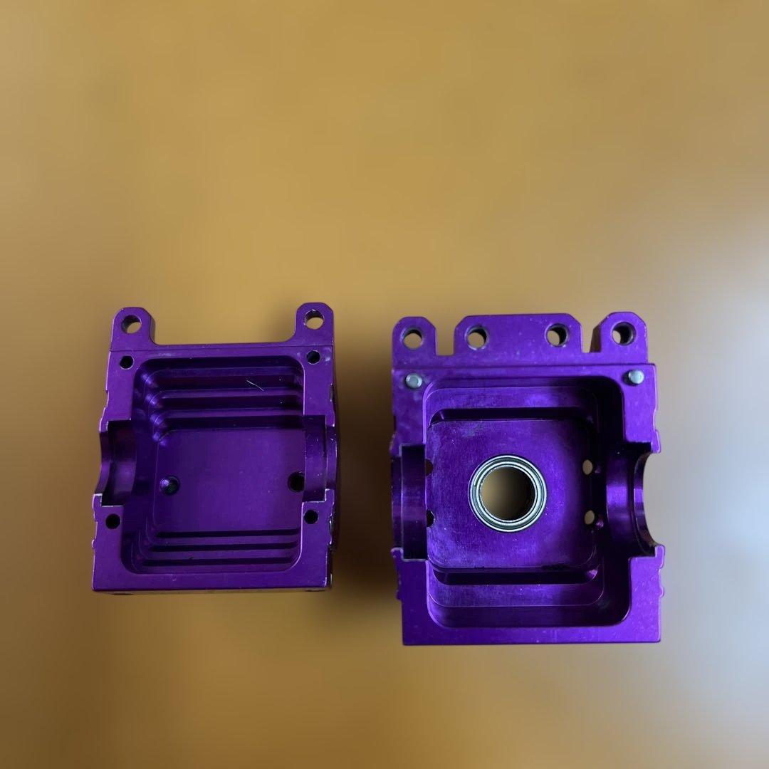 シバタSHIBATA GRK5アルミギヤボックスパープル - メルカリ