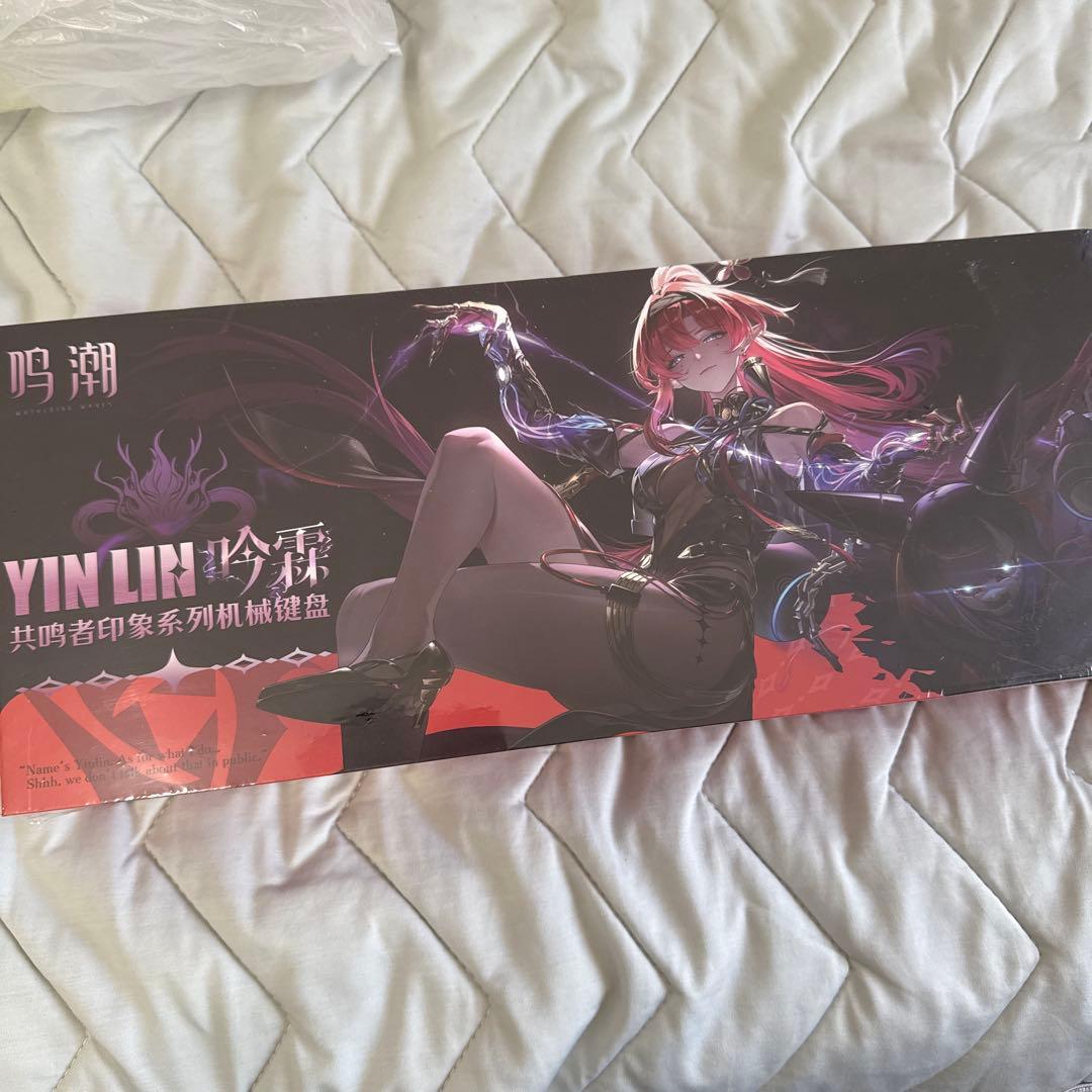 希少】【中国限定】鳴潮 吟霖 メカニカルキーボード 青軸 - メルカリ