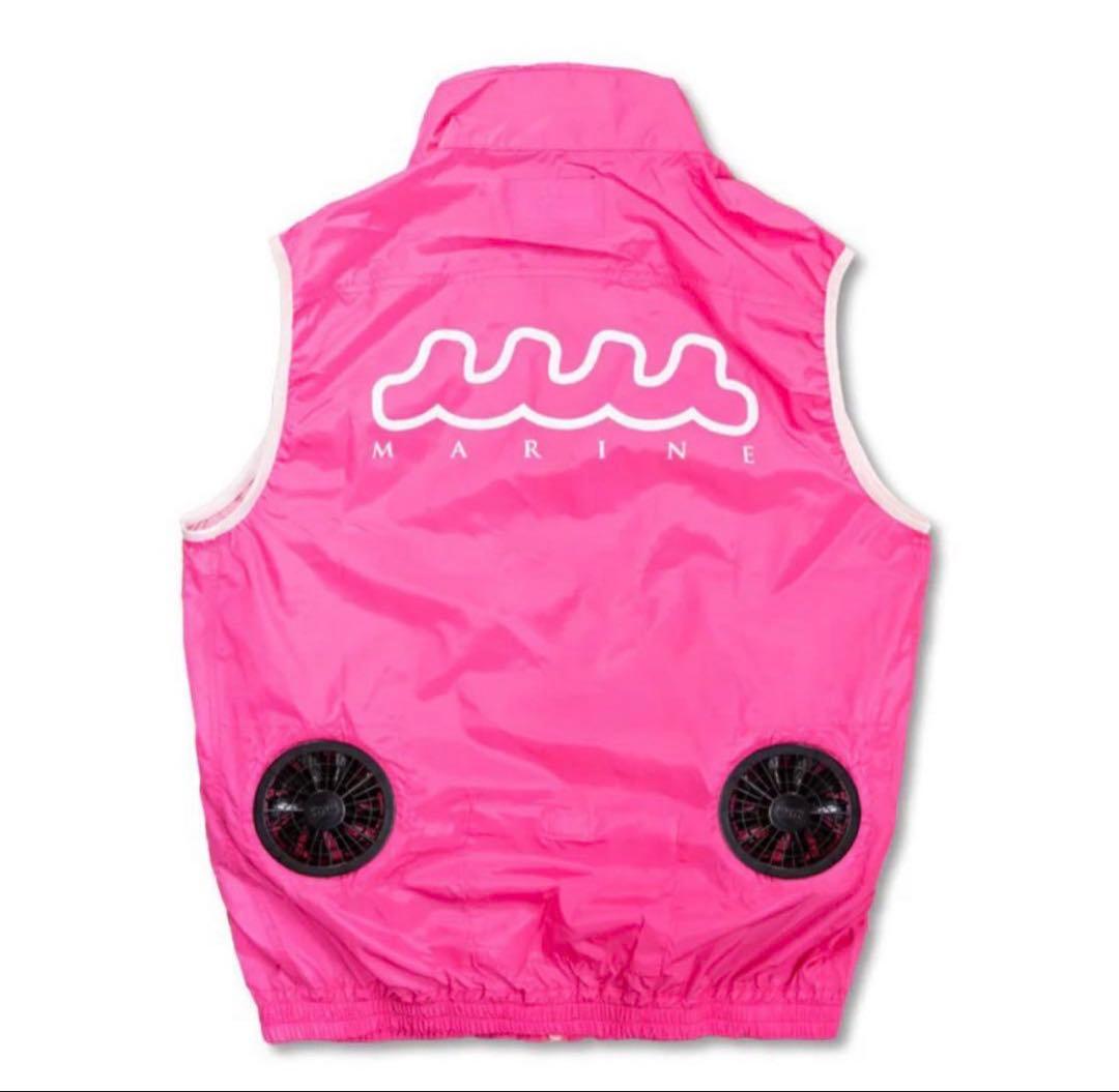 MUTA 空調服 ピンク XLサイズ セット