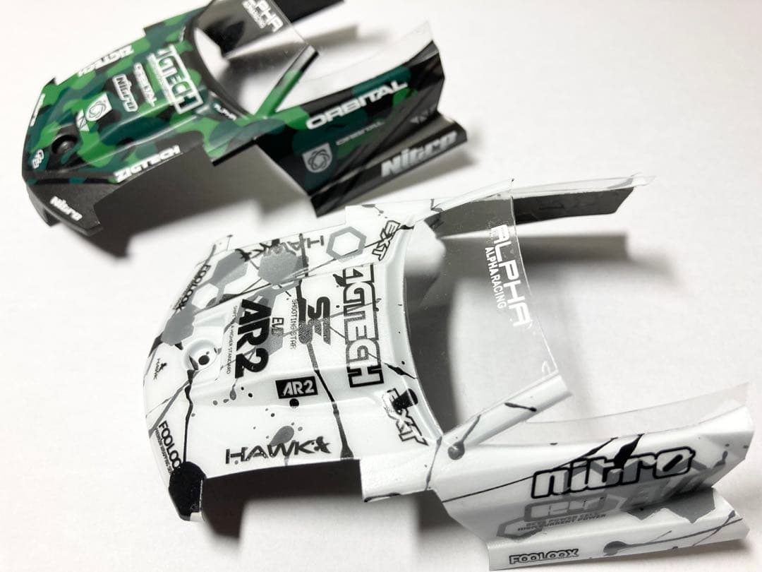 けん様御依頼品 ミニ四駆ラウディーブル 塗装済み ポリカボディー