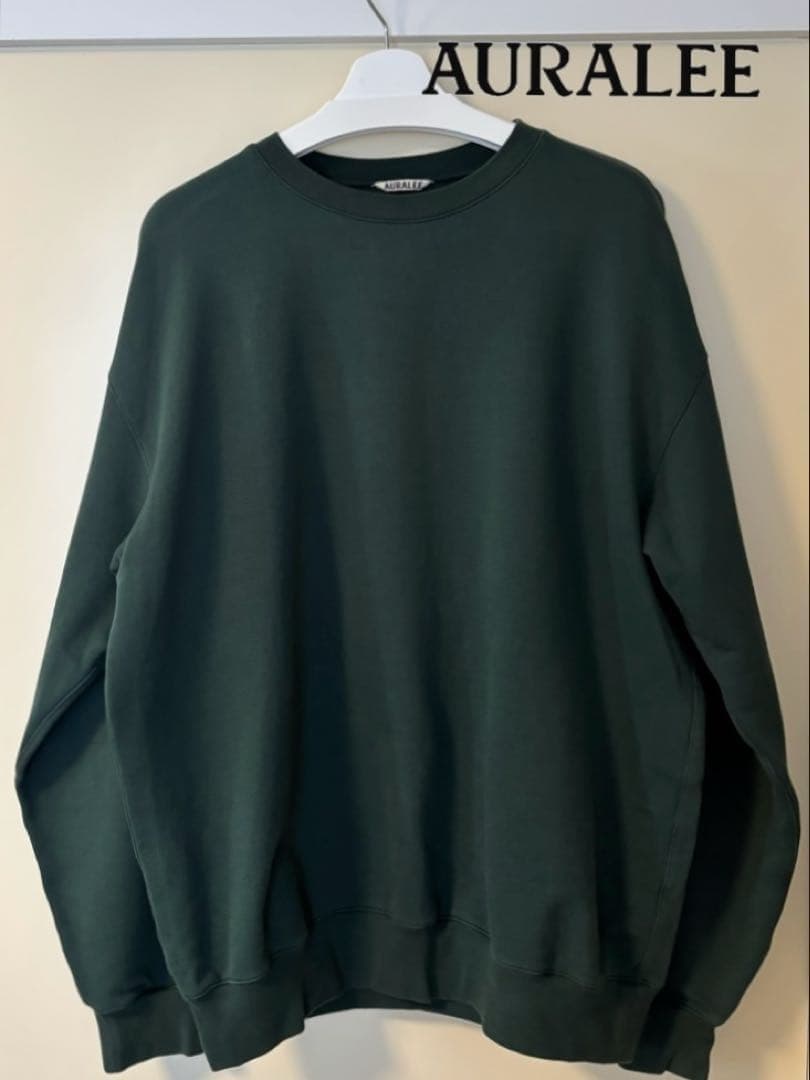 AURALEE SUPER SOFT SWEAT BIG P/O サイズ4 01231527_600bc1daa164a.jpg