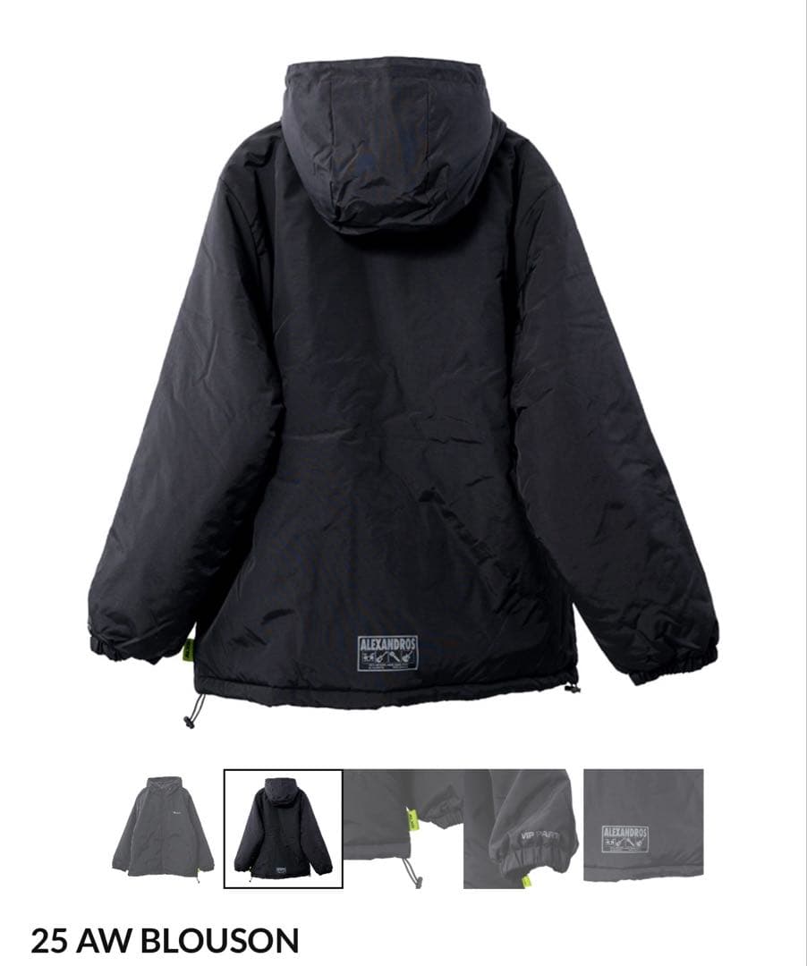 Alexandros］VIP PARTY2025 ナイロンブルゾン