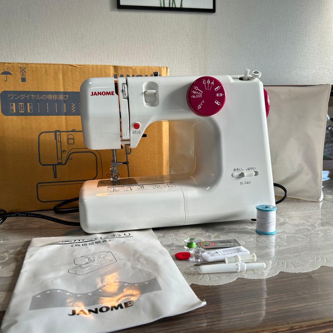 ジャノメ ミシン ij340 - メルカリ