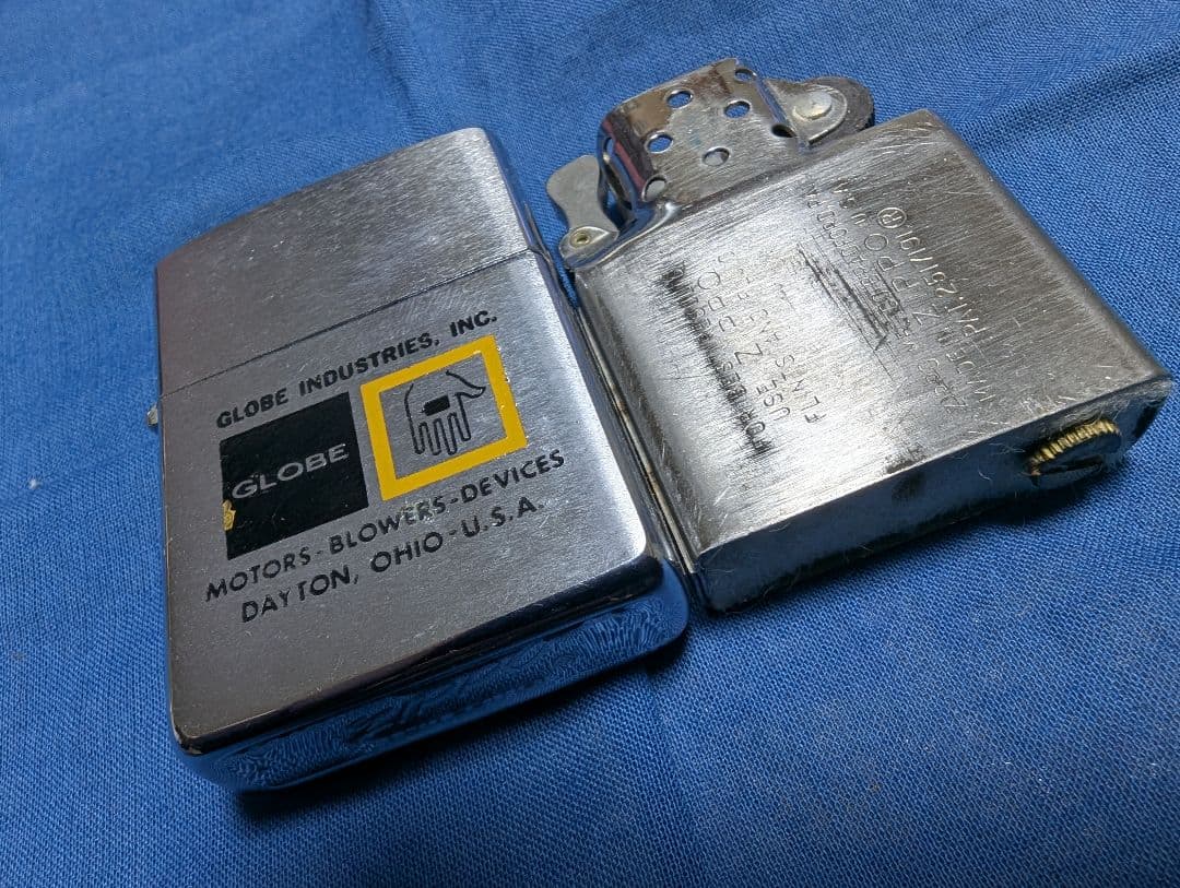 最終値下げ】zippo1965年ビンテージGLOBEINDUSTRIESINC
