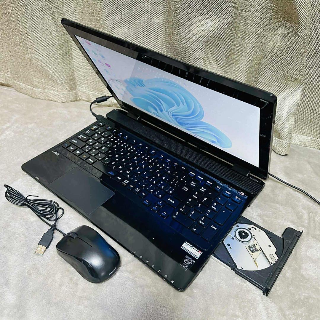 S201 NECノートパソコンWEBカメラSSD高速Windows11オフィス付 - メルカリ
