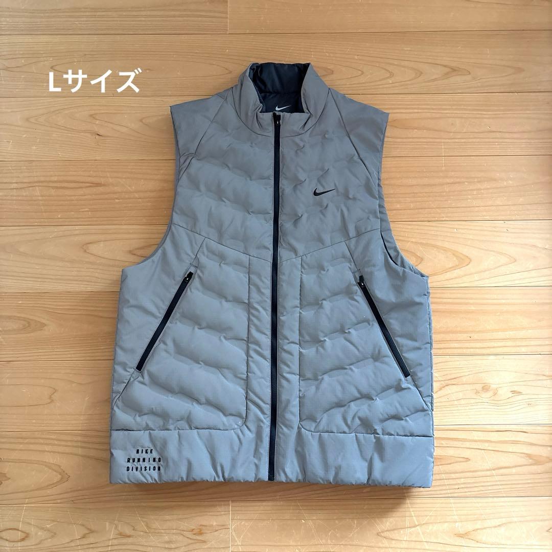 ナイキ Therma-FIT ADV レペルダウンフィル ランニング　ベスト　L ナイキ メンズ 陸上/ランニング アウターウェア Therma-FIT ADV Repel