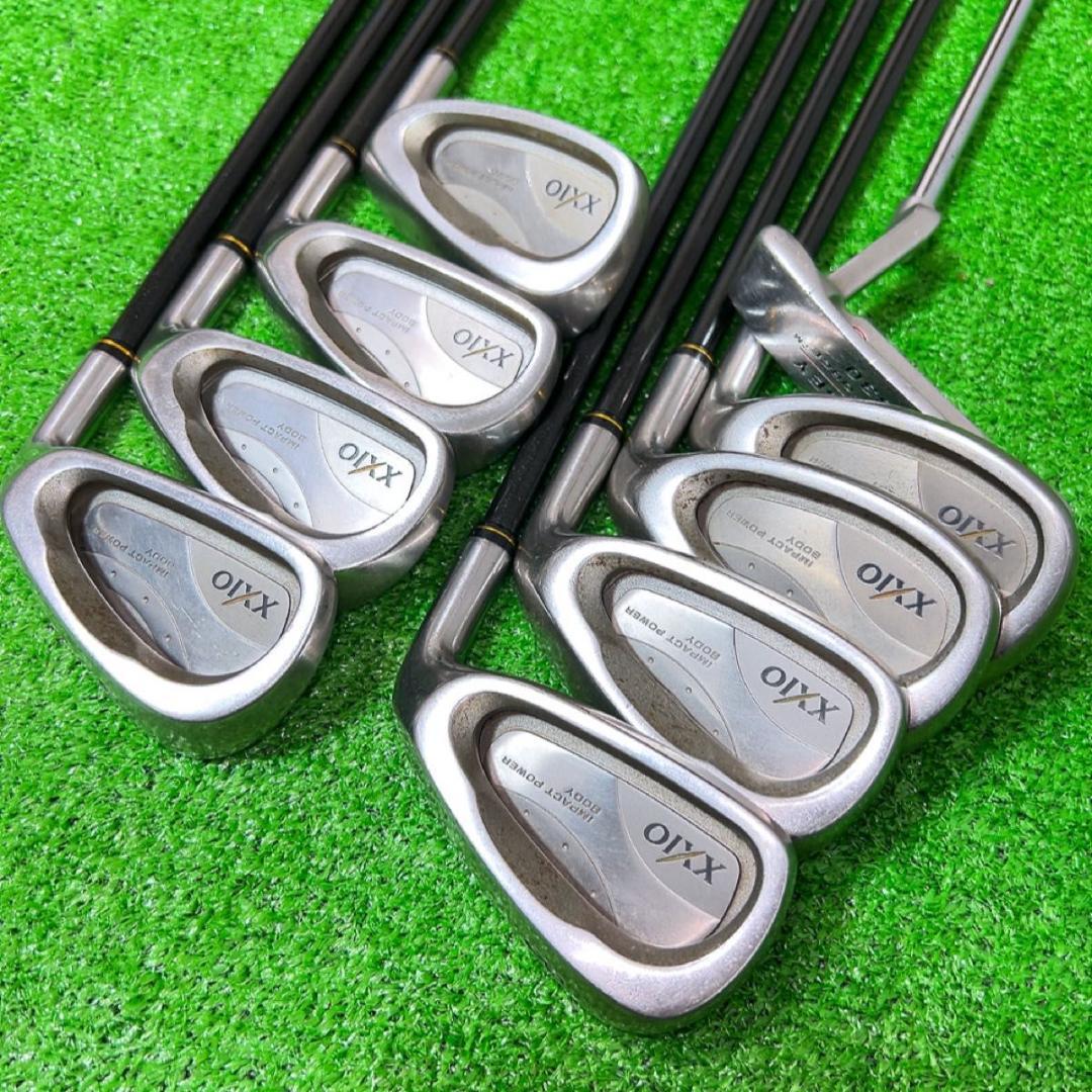 メンズ右利き初心者用ゼクシオ6代目ゴルフクラブセットK-2385