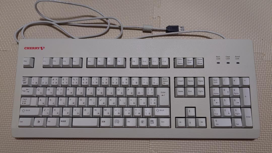 Cherry社純正 メカニカルキーボード 茶軸 日本語配列 G80-3600 ASCII.jp：CHERRY製「赤軸」キーボードの販売が始まる