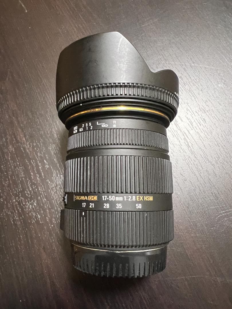 SIGMA 17-50mm F2.8 EX DC OS HSM（Canon用） Sigma 17-50mm f/2.8 EX DC OS HSM FLD Large Aperture Standard Zoom