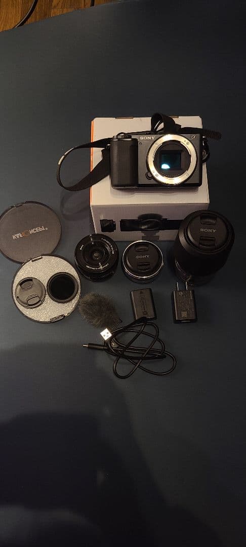 『お得セット』SONY zv-e10 レンズ3点&フィルター1点 Amazon | SONY(ソニー) 【ZV-E10 Y と 49mm用レンズ保護フィルター