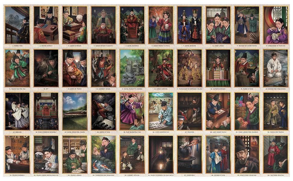 正規品オラクルカード】入手困難✨史実をベースに韓国王朝王族を描く