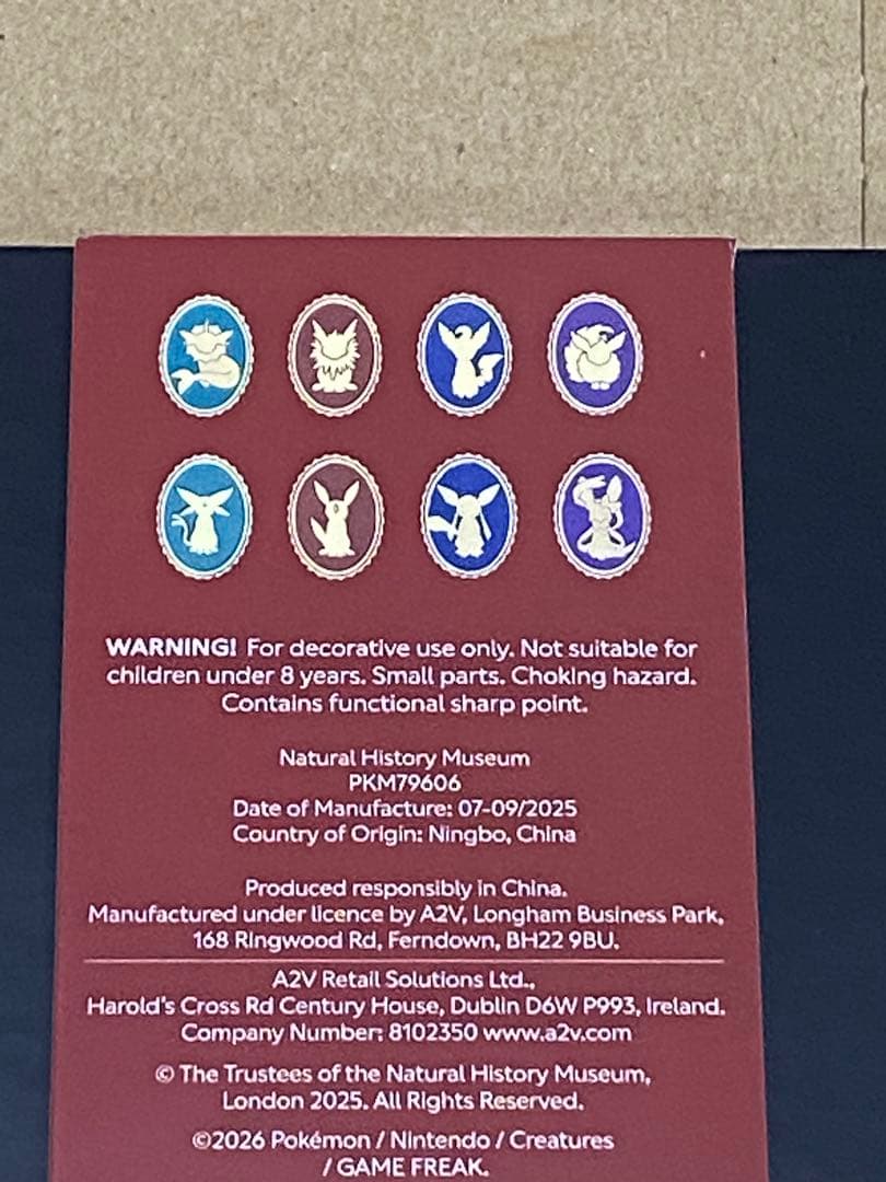 ポケモン ロンドン自然史博物館 イーブイ ピンバッジ セット - メルカリ
