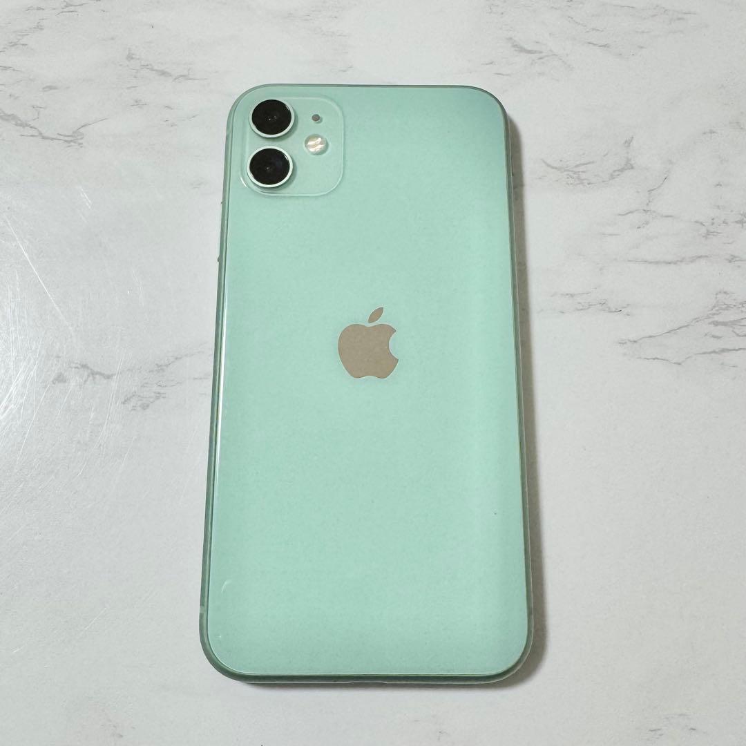 Apple iPhone 11 ミントグリーン 本体 128GB ドコモ - メルカリ