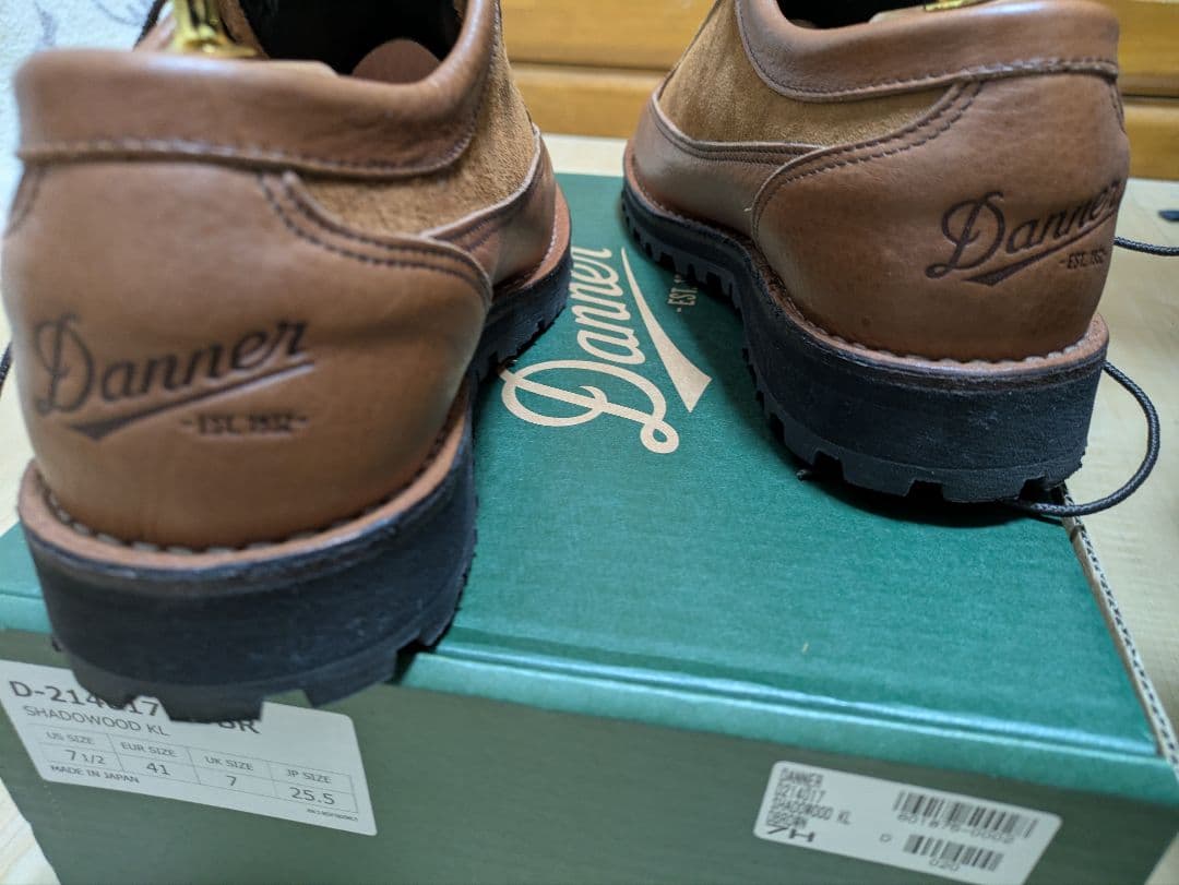 Danner shadowood 25.5 ud7.5 ブラウン - メルカリ