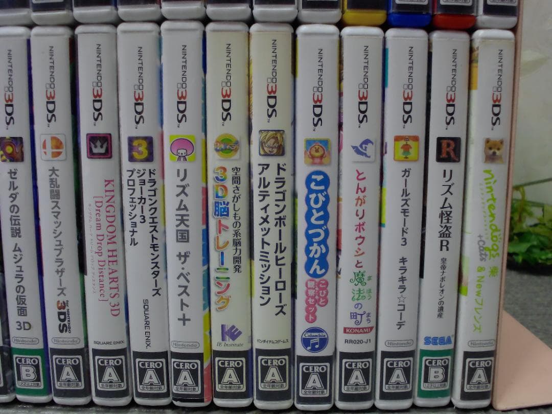 AA3540/8】ニンテンドー3DS ソフト空箱 空ケース34点まとめて - メルカリ