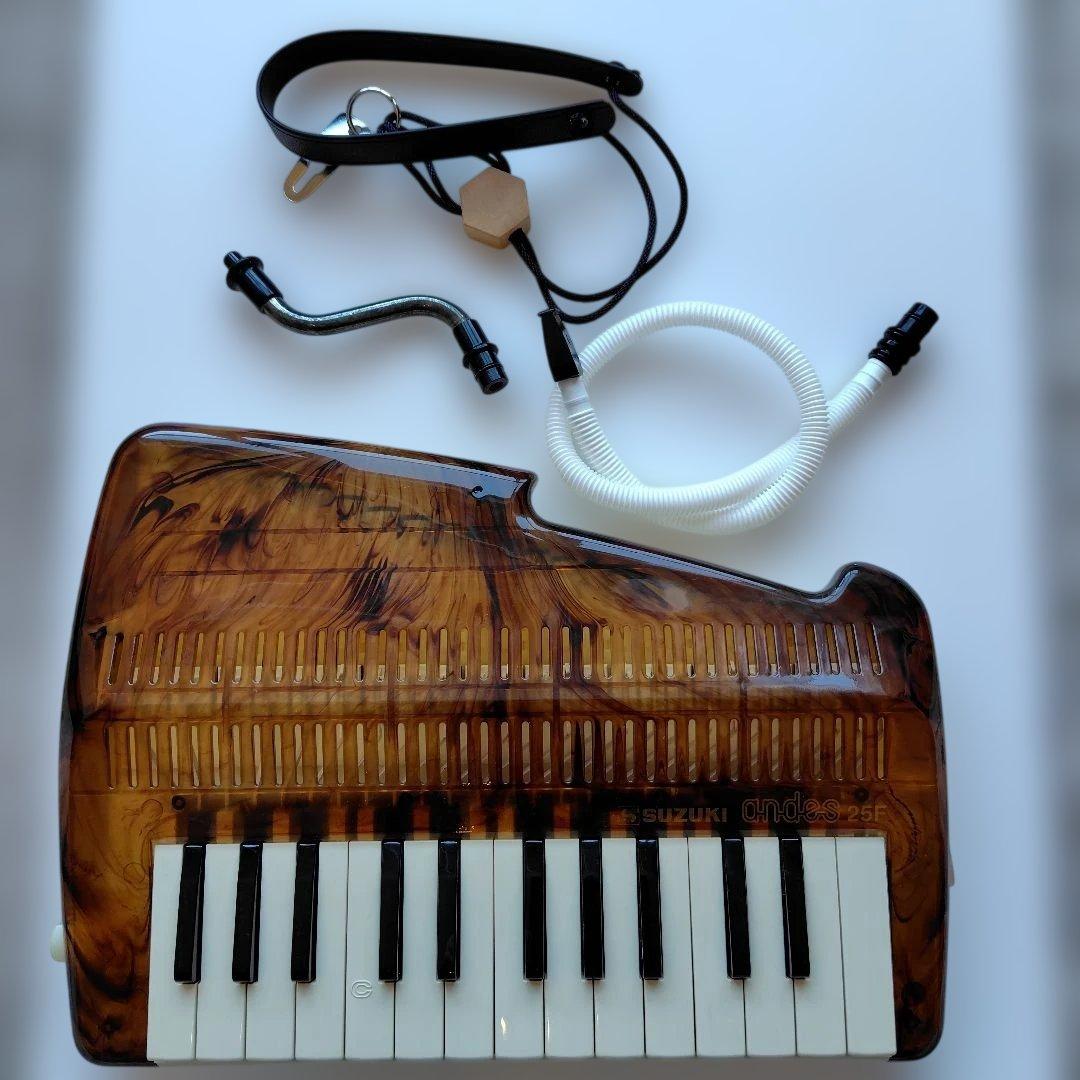 スズキ アンデス 25F べっ甲柄 - 鍵盤楽器アウトレット ショップ 通販