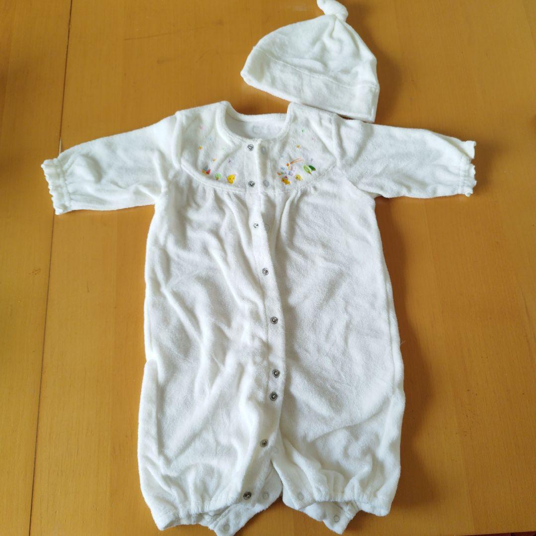 Mikihouse】ロンパース・肌着・帽子セット - メルカリ