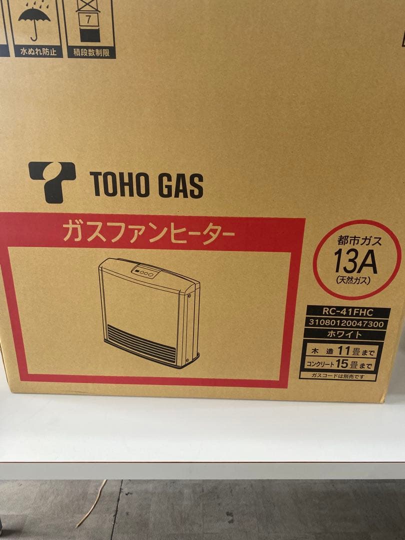TOHO GAS ガスファンヒーター RC-41FHC - メルカリ