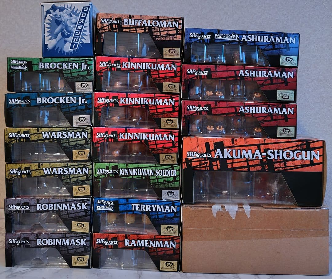 BANDAI S.H.Figuarts キン肉マンシリーズ 18点(13種)