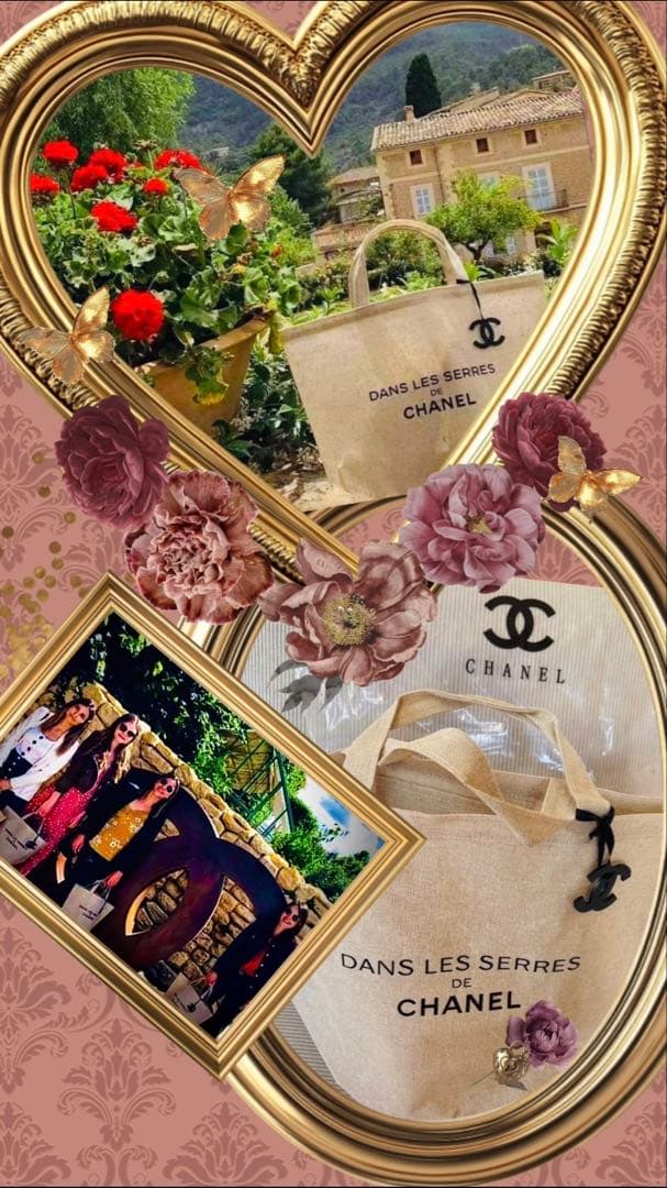 CHANEL シャネル ノベルティ 麻 ジュート リネントートバック エコ