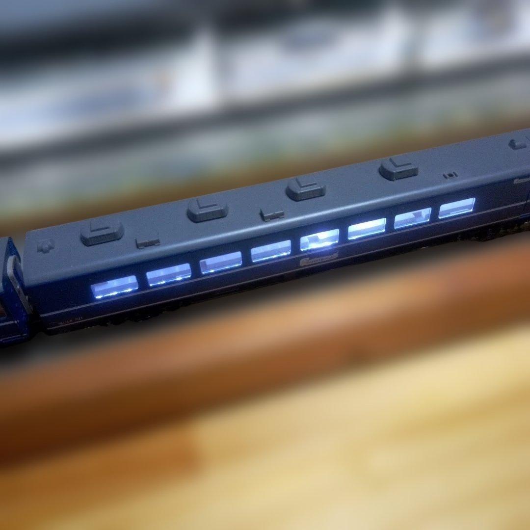 JR14-500系客車(はまなす)基本セット&DD51機関車&客室灯付 配送