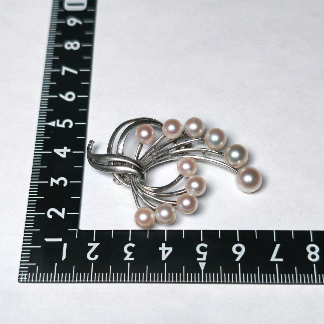 美品 最高級】ミキモト ブローチ パール 花束 11珠 皇室御用達 正規品