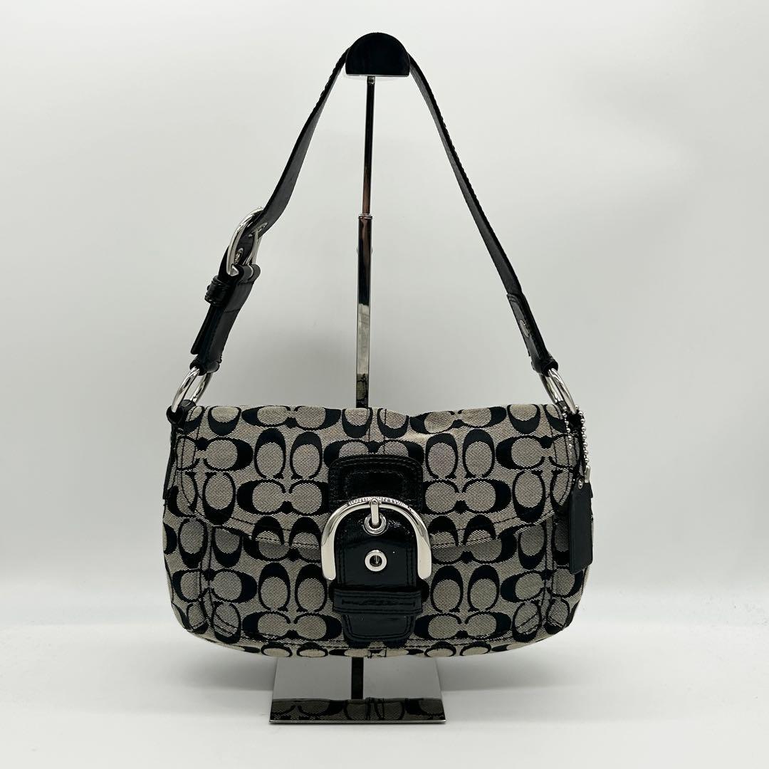 COACH コーチ SOHO ソーホー ワンショルダーバッグ シグネチャーy2k