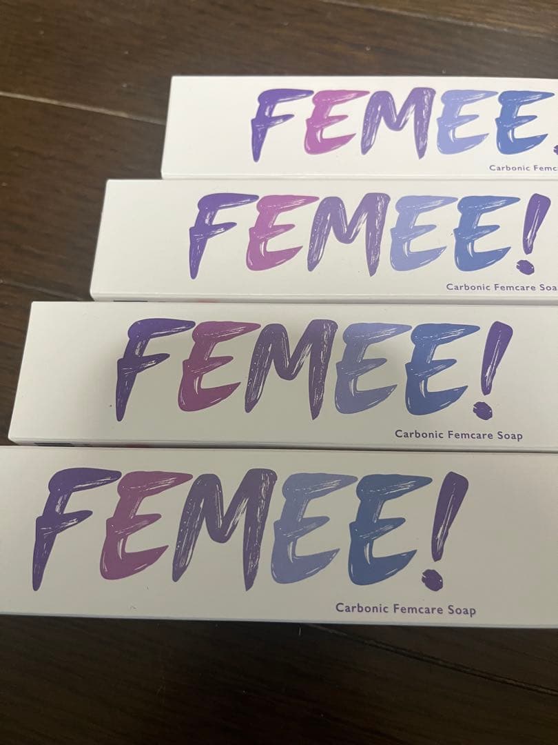 FEMEE! 炭酸フェムケアソープ 4個セット FEMEE! 炭酸フェムケアソープ デリケートゾーン ソープ 石鹸 臭い