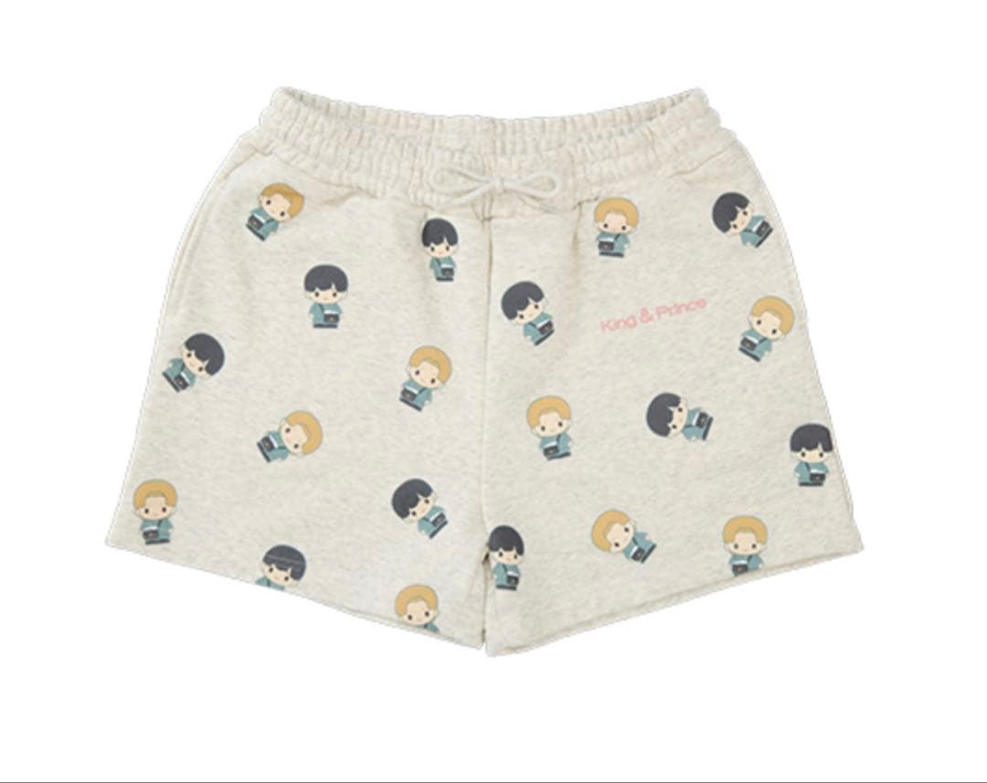 キンプリ ポップアップ ルームウェア スウェット＆ショートパンツ