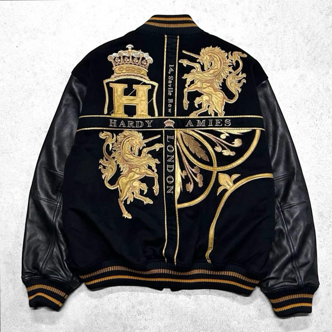 専用！HARDY AMIES ハーディエイミス ミナミの帝王 スタジャン - メルカリ