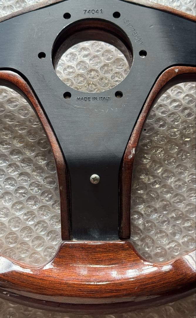 NARDI ナルディ ウッド センターステッカーのみ欠品 - メルカリ