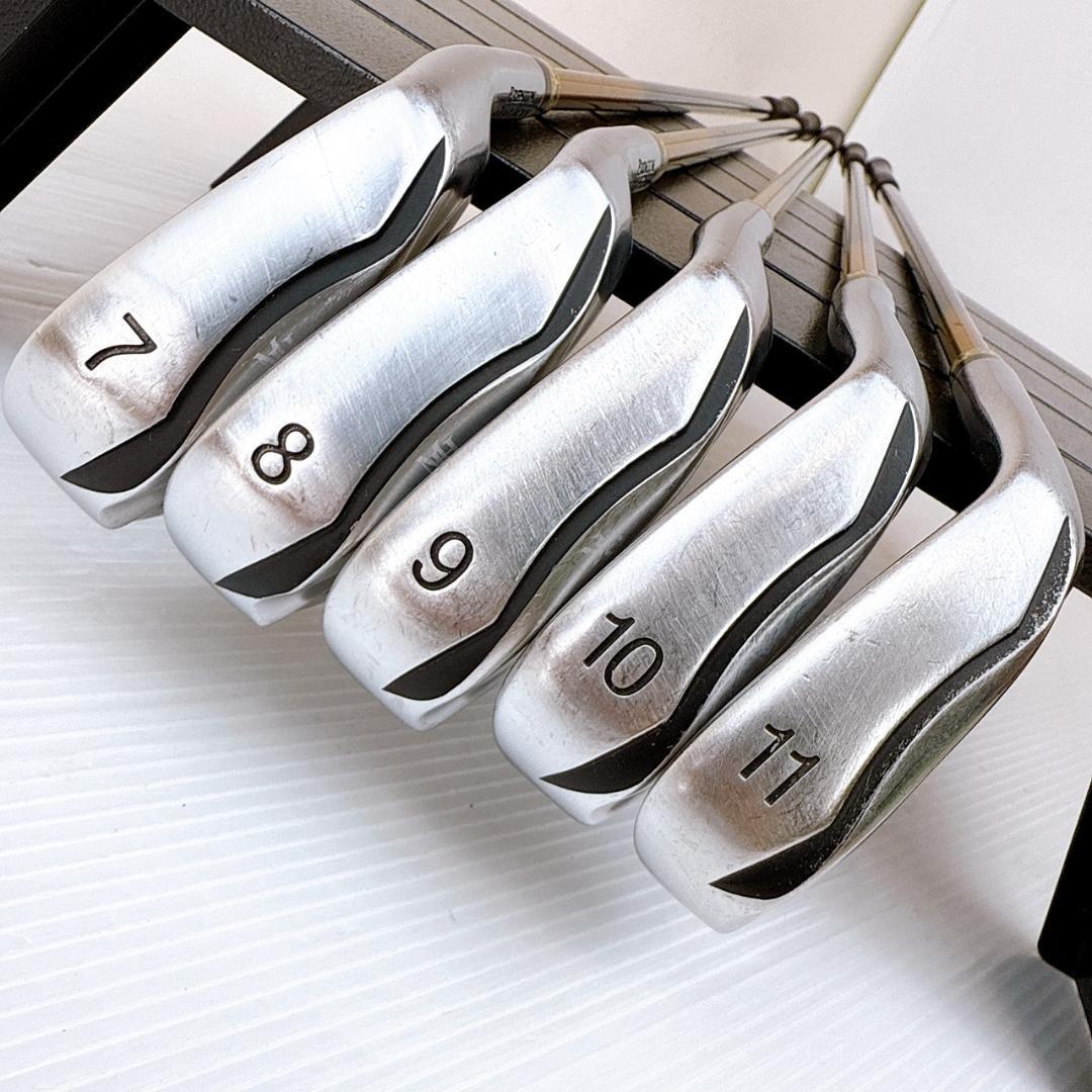 本間睦（ホンマムツミ） MH626 アイアンセット 5本 純正カーボン（R）