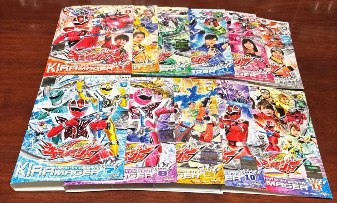 魔進戦隊キラメイジャー 全巻完結セット 劇場版付 dvd 工藤美桜 - メルカリ