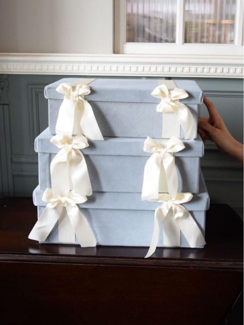 Jennifer Taylor ジェニファーテイラー ブルー BOX3個セット ボックス3ヶセット