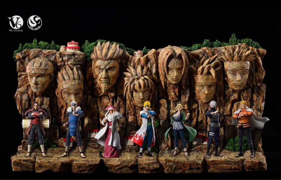 Tocchiページ 火影岩 NARUTO-ナルト- フィグライフ! 火影岩│株式会社BANDAI SPIRITS