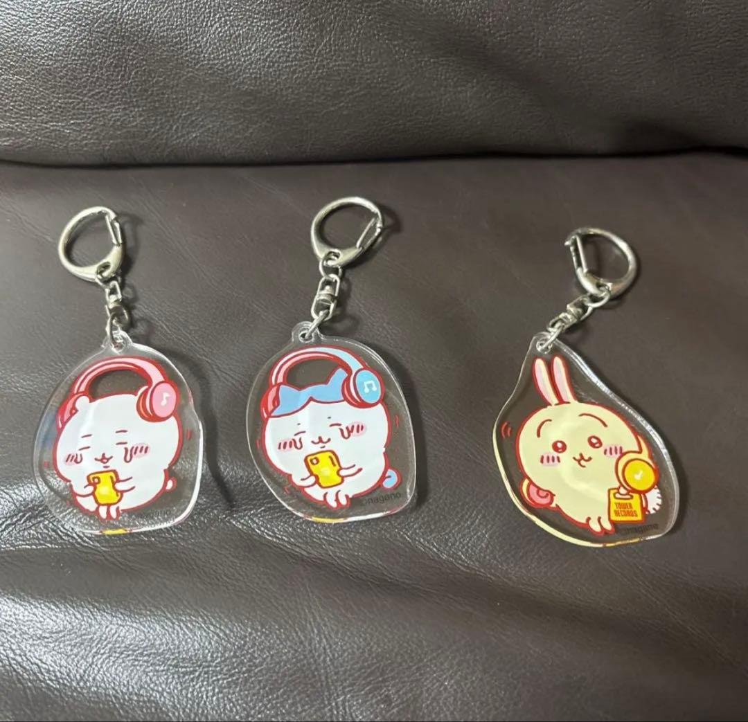 ちいかわ × TOWER RECORDS アクリルキーホルダーセット