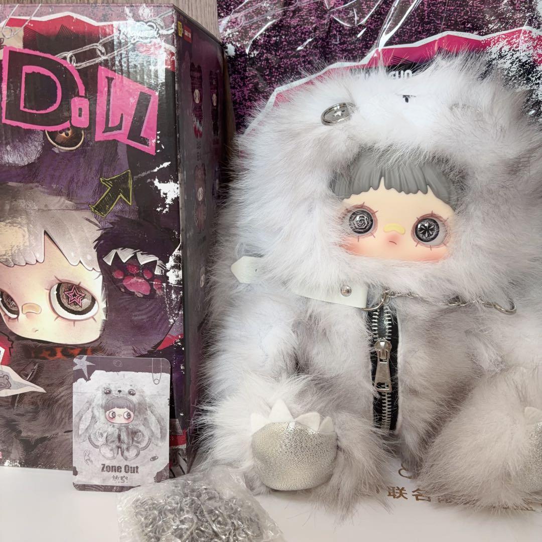 Maymei メイメイ新作 反逆シリーズ 放空 うさぎ 白 ぬいぐるみ