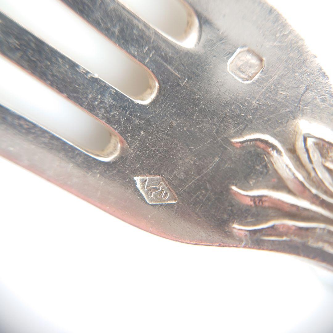 フランス製 純銀 フォーク アルフォンスデュバン - メルカリ