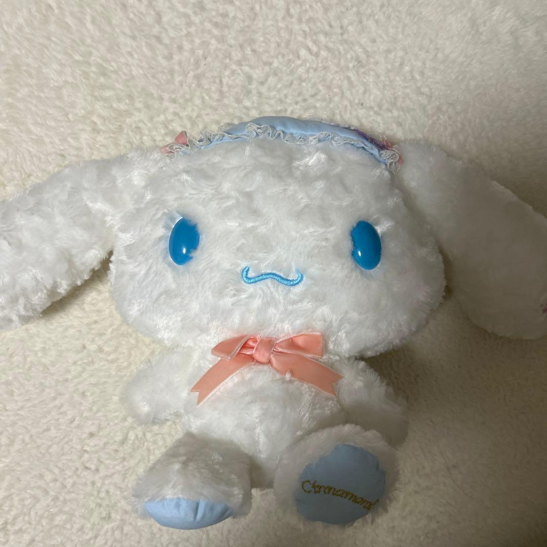 サンリオ シナモロール シナモン ぬいぐるみ ロリータ サンリオ シナモロール 空色ロリータ シナモン ぬいぐるみ S