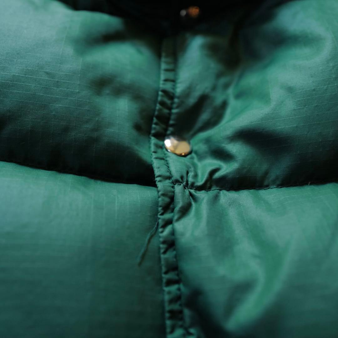 70s L.L.Bean エルエルビーン グースダウンベスト USA製 緑系