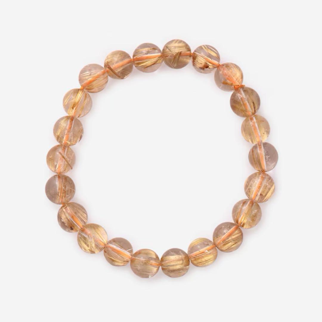 Rezard) ヒカルルチルブレスレット 7mm ストーンマーケット - メルカリ