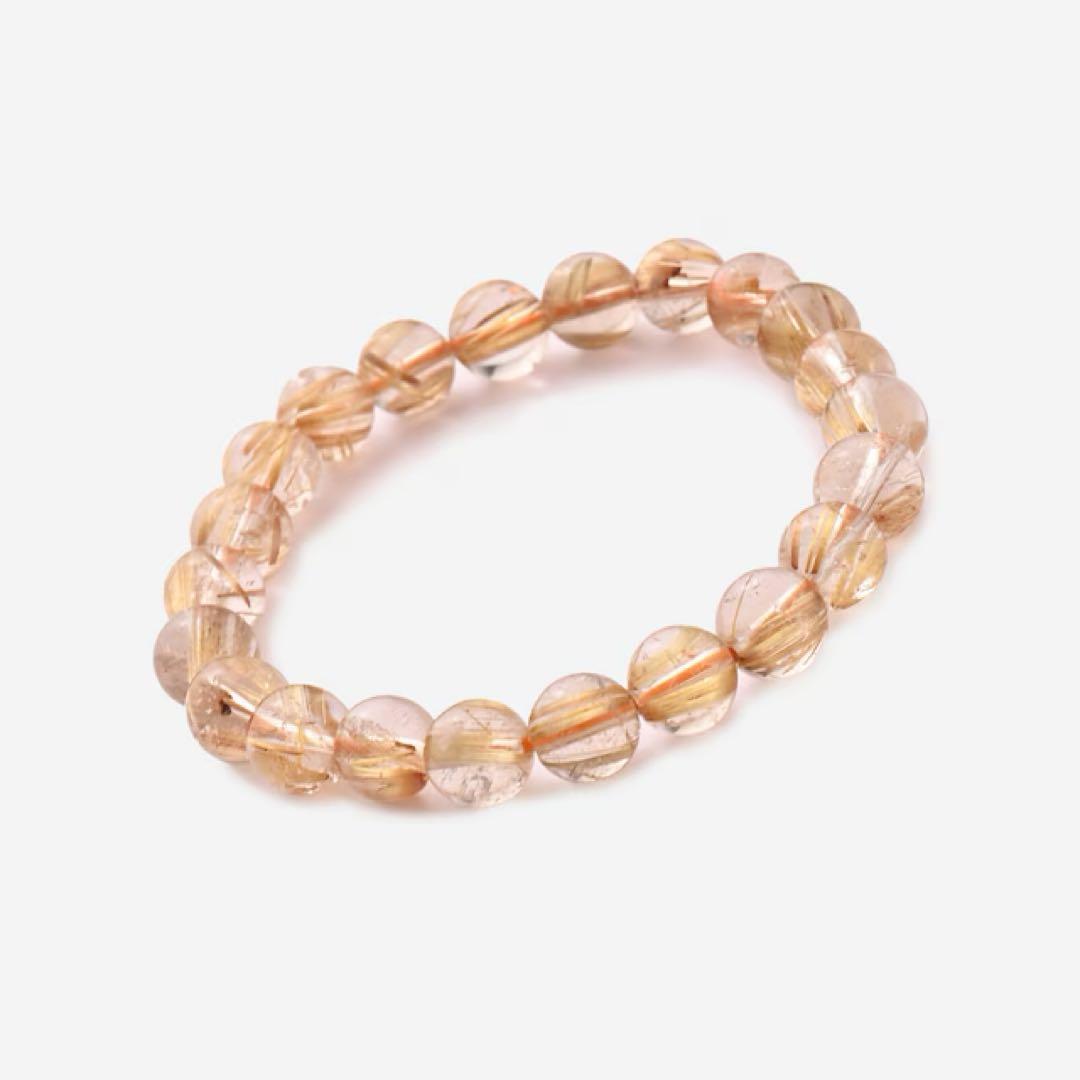 Rezard) ヒカルルチルブレスレット 7mm ストーンマーケット - メルカリ