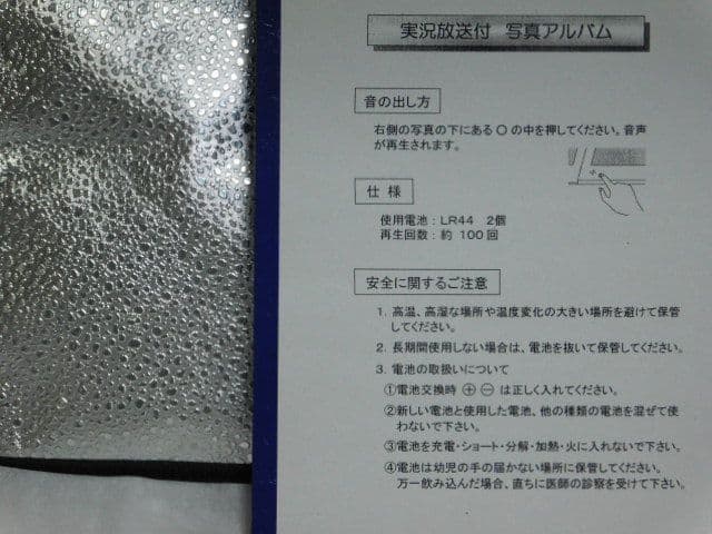 シンボリクリスエス 第47回有馬記念実況放送付アルバム 2002 オリビア