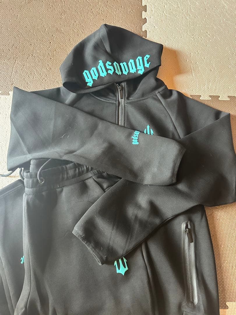 godsavage 新作 テックフリース セットアップ - メルカリ