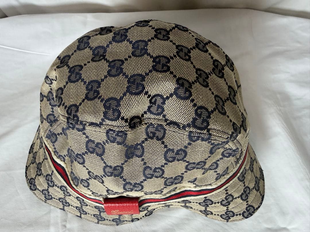 NR/11.29/19 ▶︎GUCCI バケットハット　帽子　GGロゴ