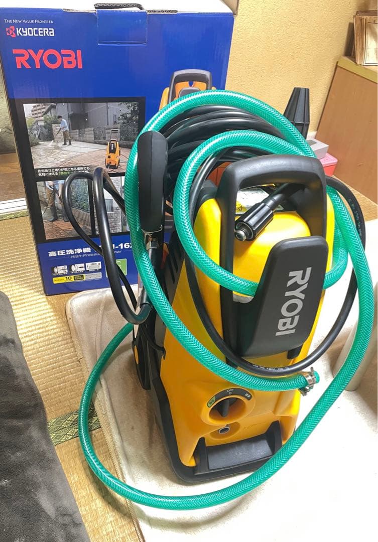 RYOBI 高圧洗浄機 KSJ-1620 - メルカリ