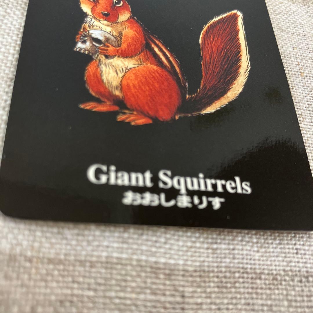 ウィザードリィ外伝4～胎魔の鼓動～ カード おおしまりす